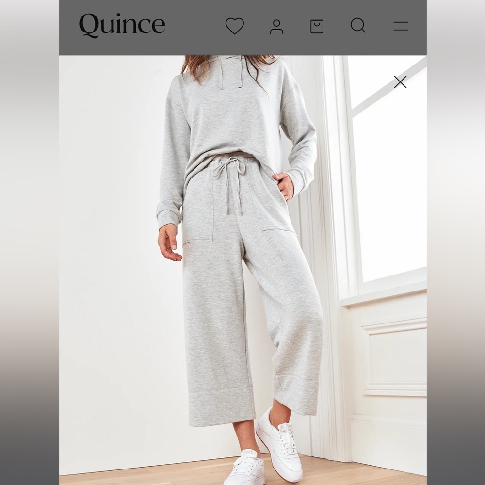 NWT Quince SuperSoft Fleece Set